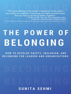 cover image of The Power of Belonging